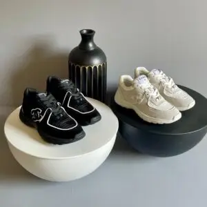 CHANEL CC Logo Runner Sneaker