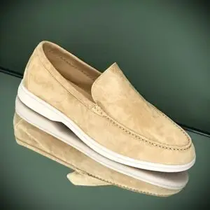 LORO PIANA Suede Loafers