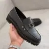 Valentino Vlogo Calfskin Loafer