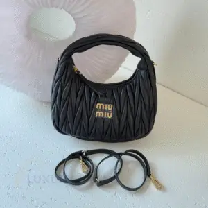 MIU MIU Matelassé Leather Shoulder Bag
