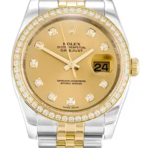 Rolex Datejust Champagne Dial 116243 36 mm
